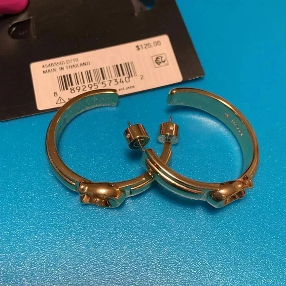 COACH Earrings, NWT. - Picture 2 of 2